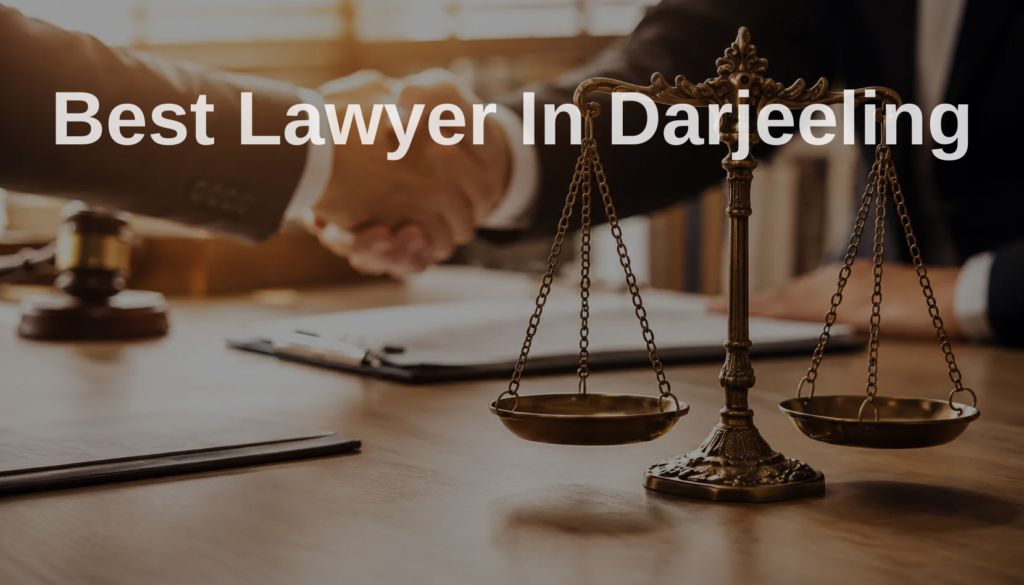 Best lawyer in Darjeeling Advocate Koustav Sinha providing legal consultation