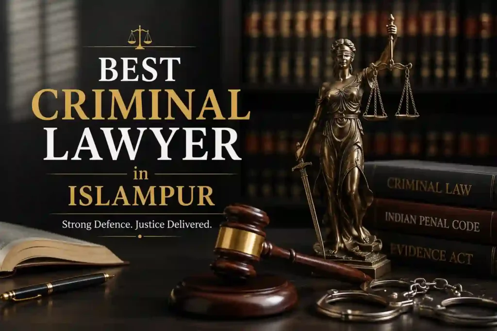 Criminal lawyer in Islampur assisting with bail application and criminal defence